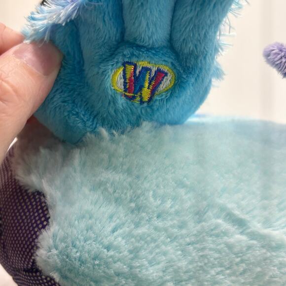 Ganz Webkinz Blufadoodle Purple Blue Bird Plush 9" Stuffed Animal HM453 - Picture 10 of 10